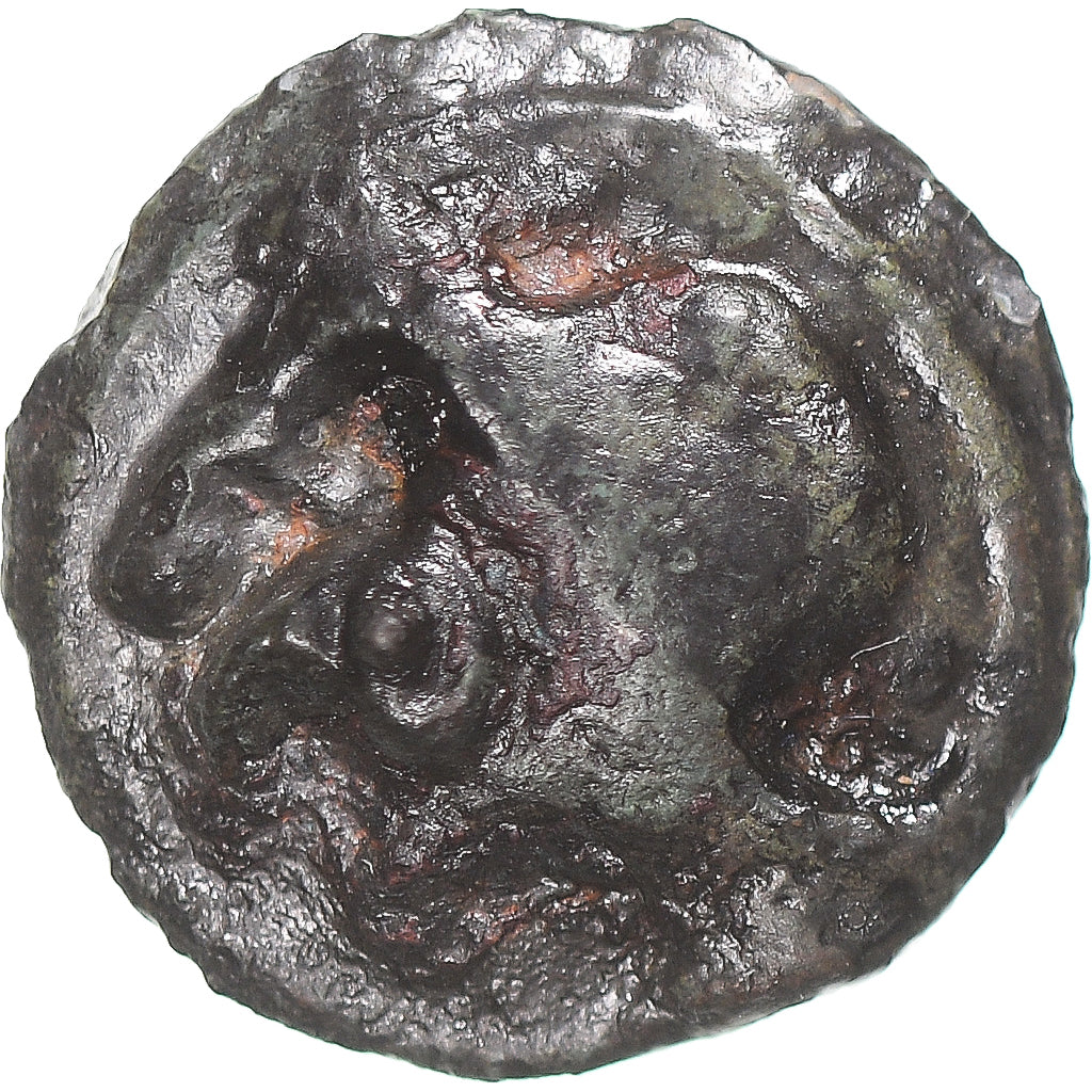 Coin, Carnutes, Potin au loup, 1st century BC, Chartres, AU(50-53), Potin