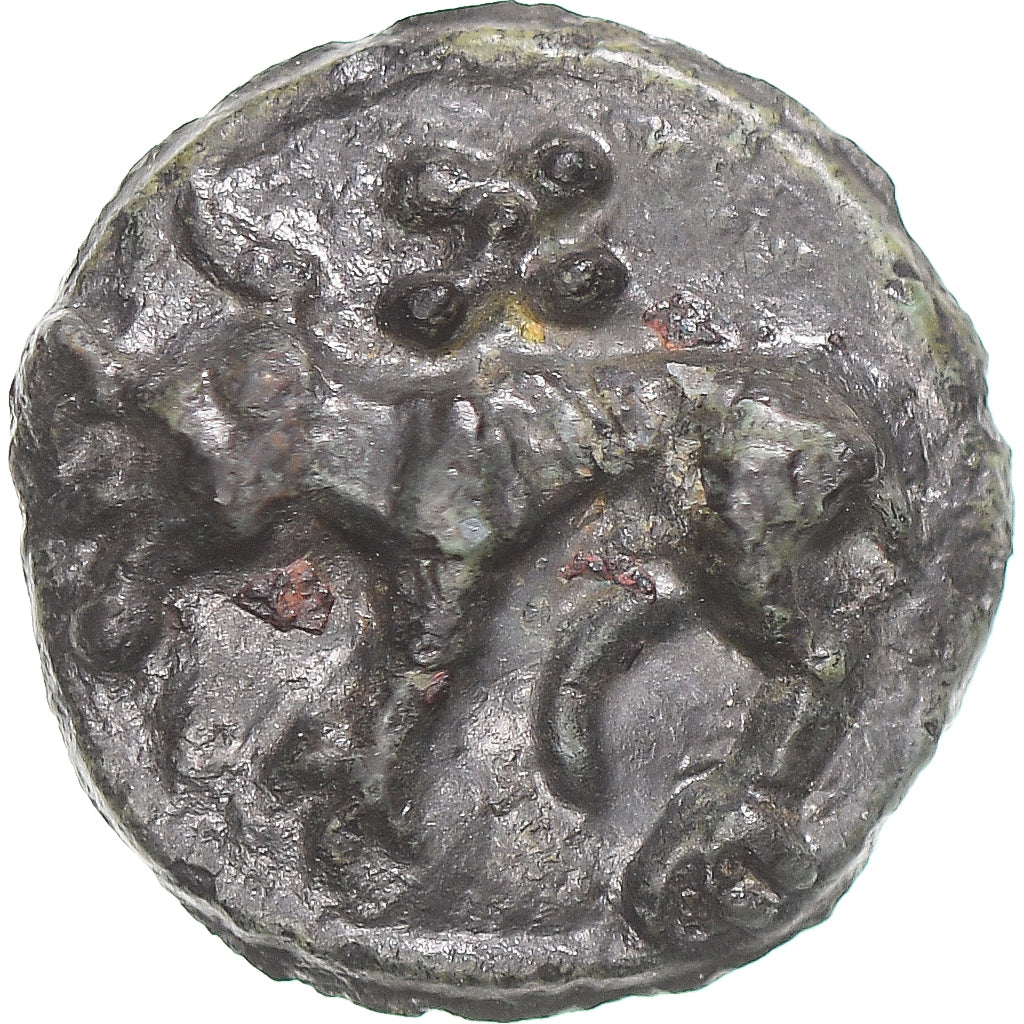 Coin, Carnutes, Potin au loup, 1st century BC, Chartres, AU(50-53), Potin
