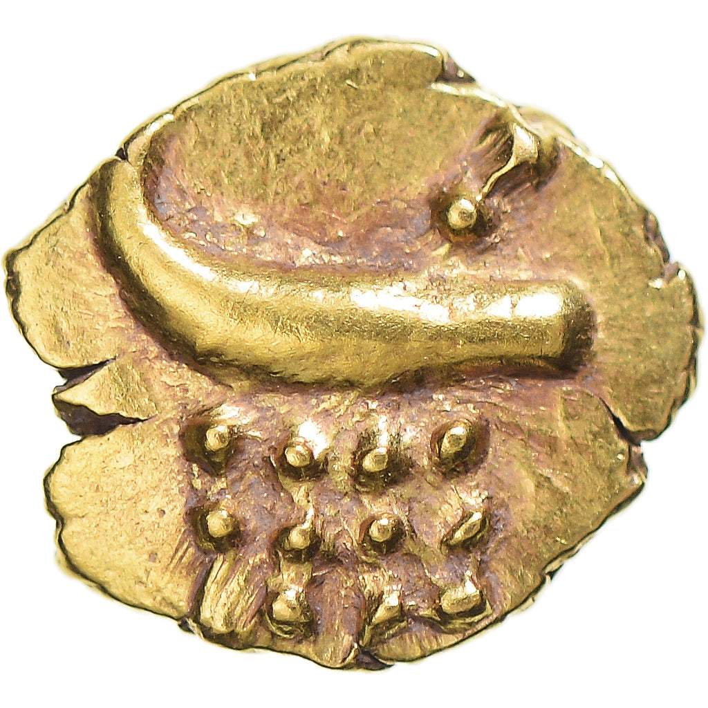 Moneta, India, Fanam, AU(55-58), Złoto