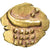 Coin, India, Fanam, AU(55-58), Gold