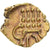 Moeda, Índia, Fanam, AU(55-58), Dourado