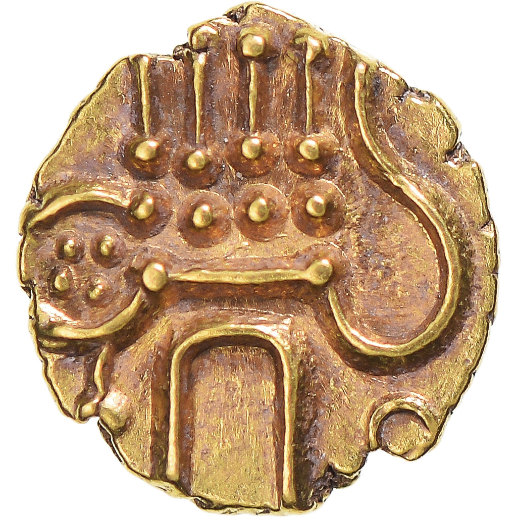 Münze, India, Fanam, VZ, Gold