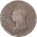 Münze, Frankreich, Dupré, Decime, AN 8, Metz, SGE+, Kupfer, Gadoury:187a