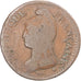 Coin, France, Dupré, Decime, AN 8, Metz, VF(20-25), Copper, Gadoury:187a