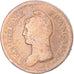 Moeda, França, Dupré, Decime, AN 8, Metz, VF(20-25), Cobre, Gadoury:187a