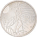 Francja, Semeuse, 15 Euro, 2008, Monnaie de Paris, MS(63), Srebro, KM:1535