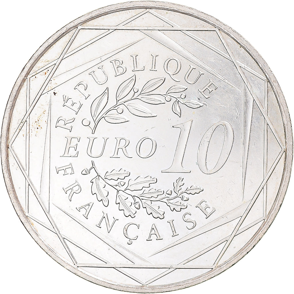 Francia, Hercule, 10 Euro, 2012, Paris, SC, Plata, KM:2073