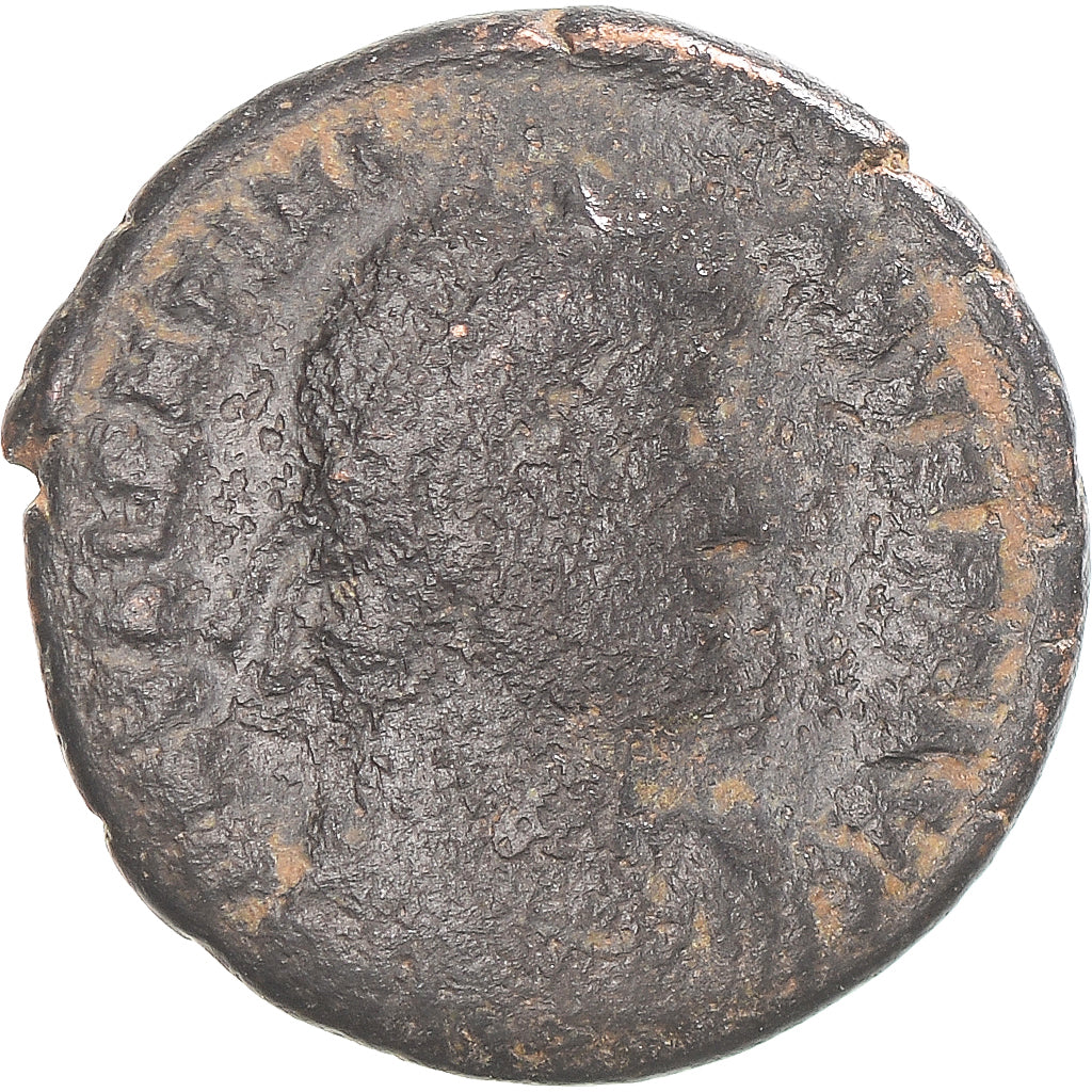 Moneta, Valentinian I, Follis, 364-375, Kyzikos, MB+, Bronzo