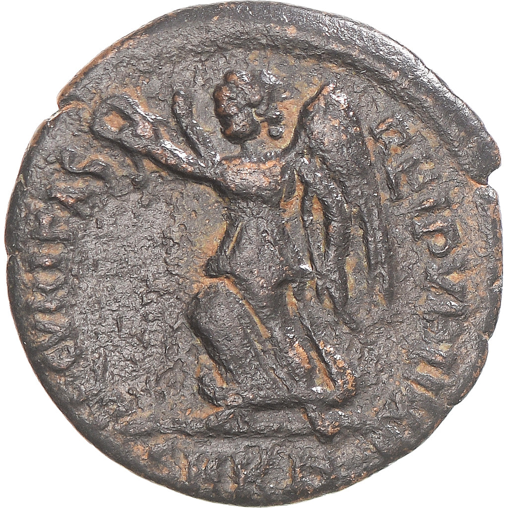 Moneta, Valentinian I, Follis, 364-375, Kyzikos, MB+, Bronzo