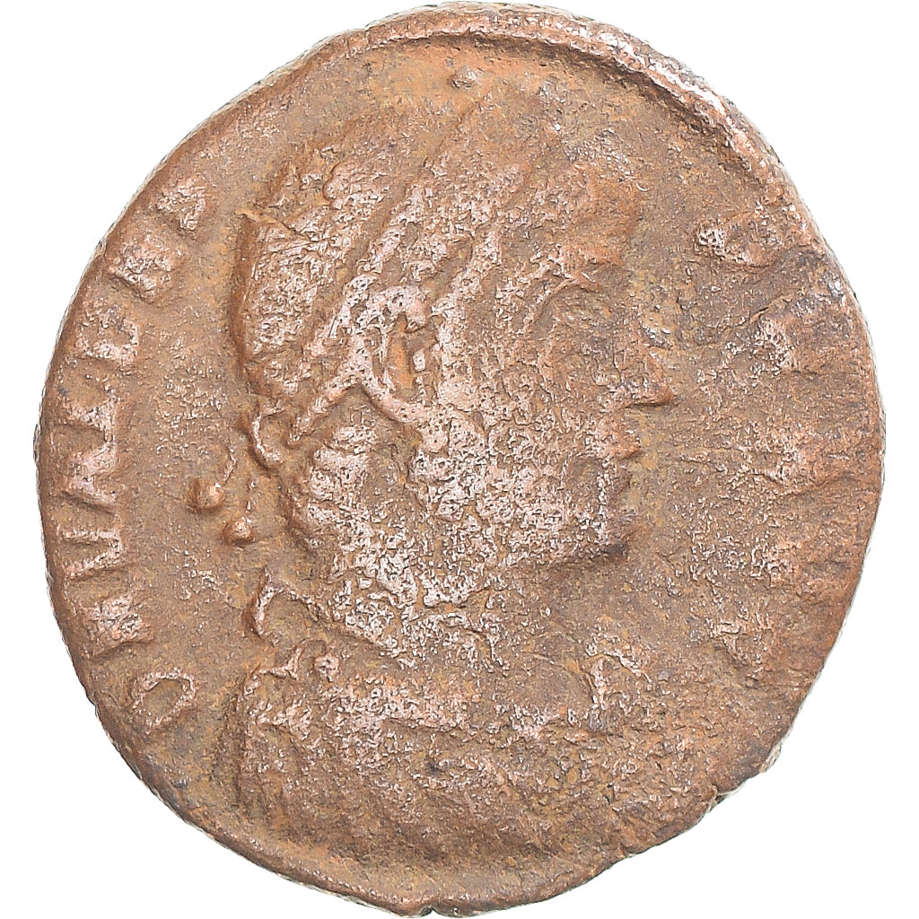 Moneta, Valens, Follis, 364-378, Constantinople, MB+, Bronzo