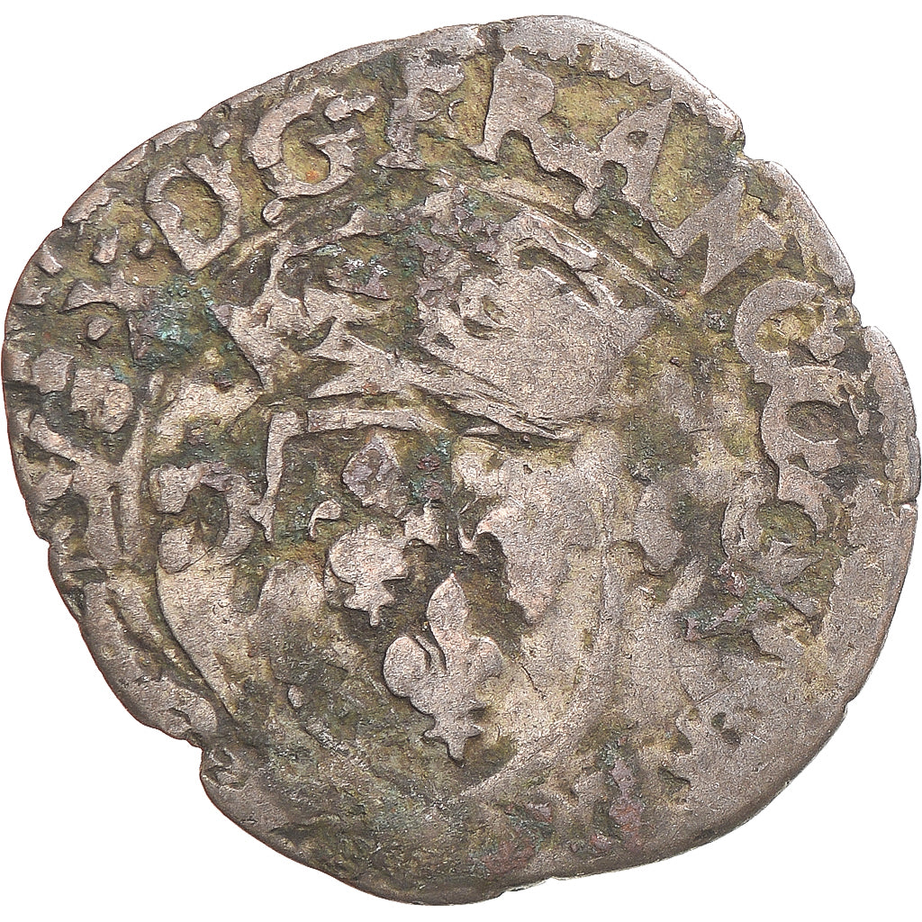 Moneta, Francia, Charles X, Douzain aux deux C, 1590-1595, MB, Biglione