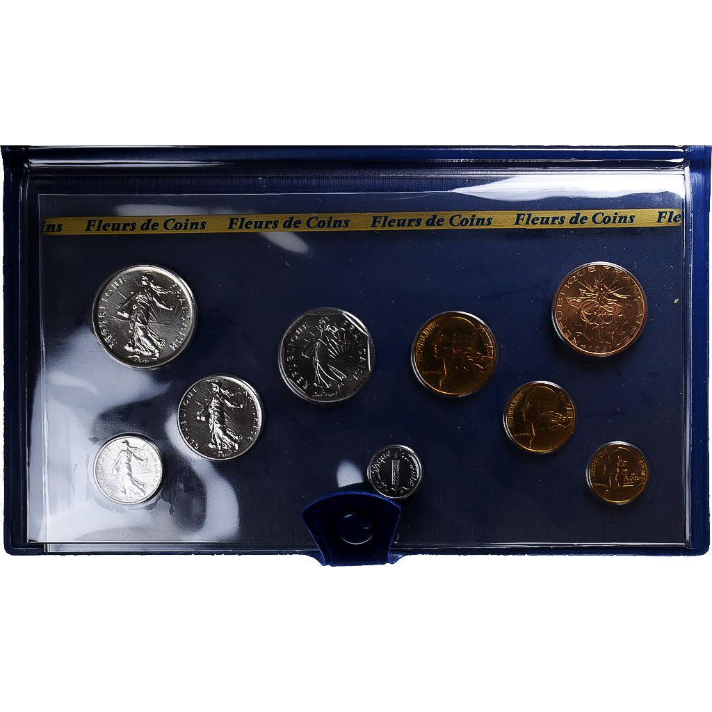 Moneda, Francia, Coffret 1 c. à 10 frs., 1981, Monnaie de Paris, FDC, FDC, Sin