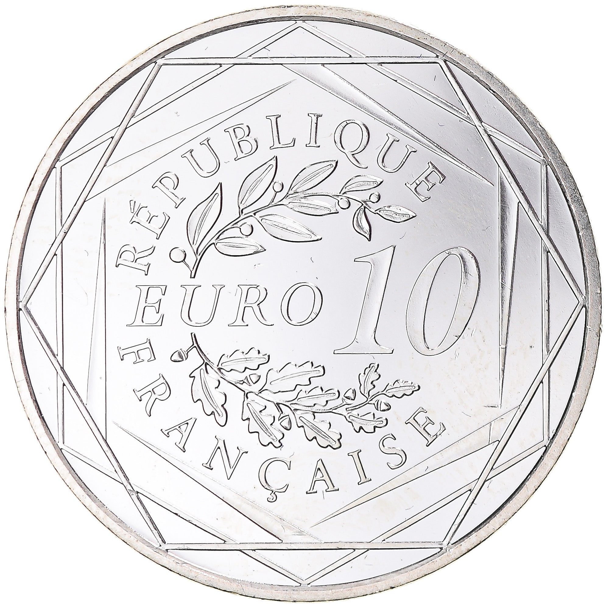 Francia, Hercule, 10 Euro, 2012, Paris, FDC, Plata, KM:2073