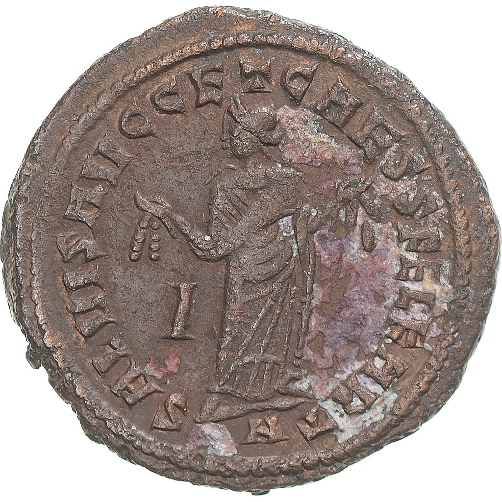 Münze, Diocletian, Follis, 303, Carthage, SS, Kupfer, RIC:VI-33a