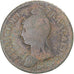 Moeda, França, Dupré, Decime, AN 8, Metz, VF(30-35), Cobre, Gadoury:187a