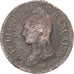 Moeda, França, Dupré, Decime, AN 8, Metz, VF(30-35), Cobre, Gadoury:187a