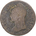 Moeda, França, Dupré, 5 Centimes, AN 8, Metz, F(12-15), Cobre, Gadoury:126a