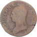 Moeda, França, Dupré, 5 Centimes, AN 8, Metz, VF(20-25), Cobre, Gadoury:126a
