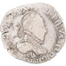 Münze, Frankreich, Henri III, 1/2 franc au col gaufré, 1575, Paris, S+