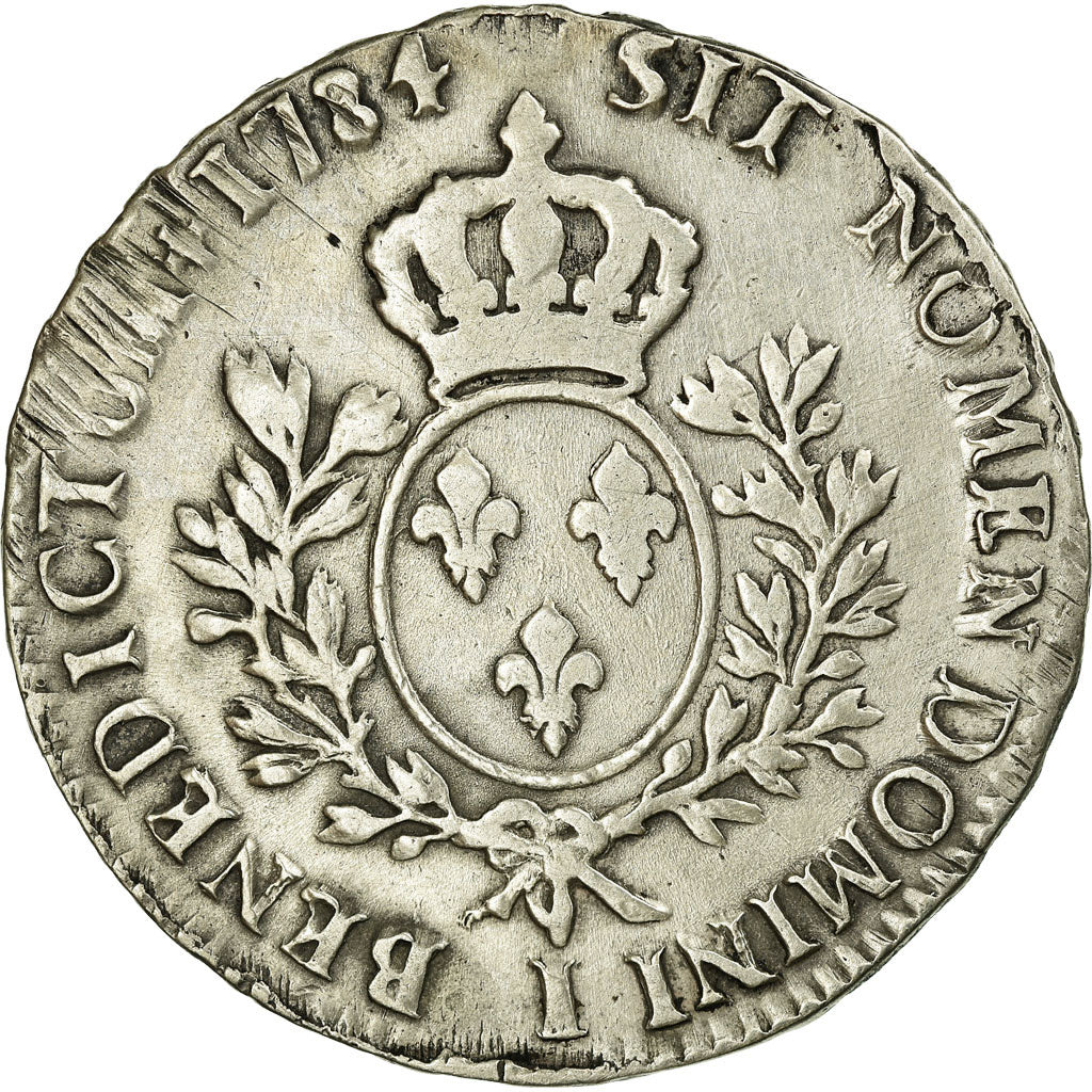 Moneta, Francia, Louis XVI, Écu aux branches d'olivier, Ecu, 1784, Limoges, BB