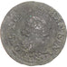 Moeda, França, Louis XIII, Double Tournois, 1638, Troyes, VF(20-25), Cobre