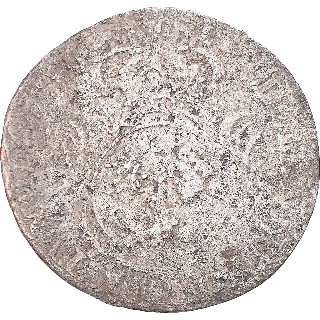 Coin, France, Louis XIV, 1/12 Ecu aux palmes, VF(20-25), Silver, Gadoury:119