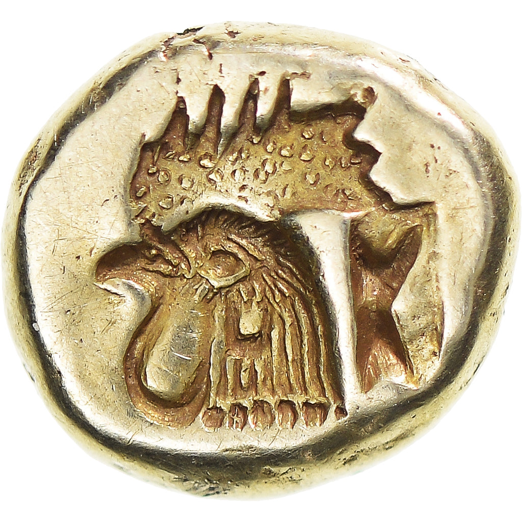Lesbos, Hekte, ca. 521-478 BC, Mytilene, Electrum, AU(50-53), HGC:6-933