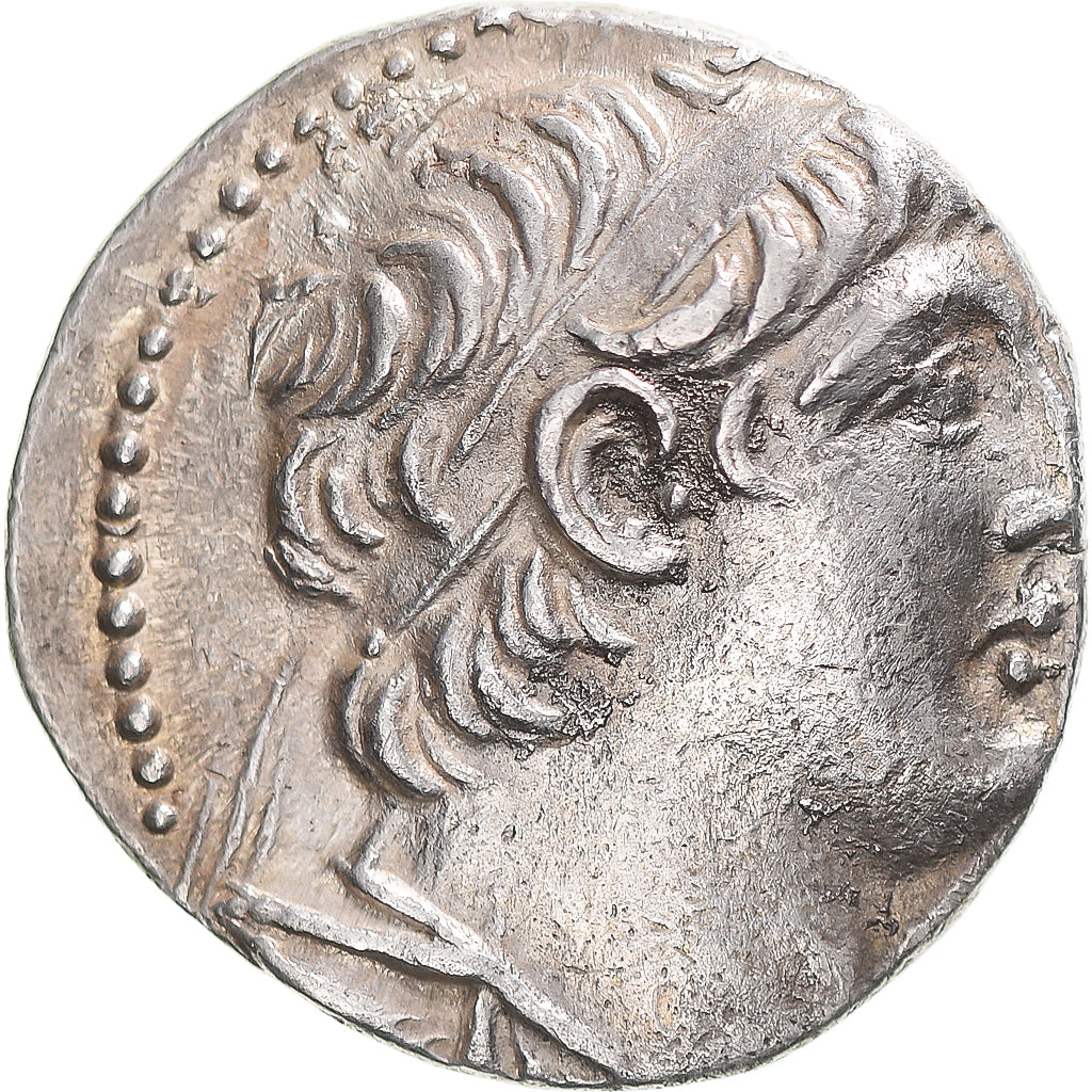 Seleukid Kingdom, Antiochos VII, Tetradrachm, 131-130 BC, Tyre, Argento, BB