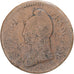 Moneda, Francia, Dupré, Decime, AN 5, Paris, BC+, Cobre, Gadoury:187