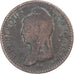 Moeda, França, Dupré, Decime, AN 8, Paris, VF(30-35), Cobre, Gadoury:187a