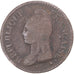 Moneta, Francja, Dupré, Decime, AN 7, Paris, VF(20-25), Miedź, Gadoury:187