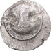 Coin, Boiotia, Obol, ca. 400-350 BC, Koroneia, EF(40-45), Silver