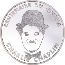 Coin, France, Charlie Chaplin, 100 Francs, 1995, Monnaie de Paris, ESSAI