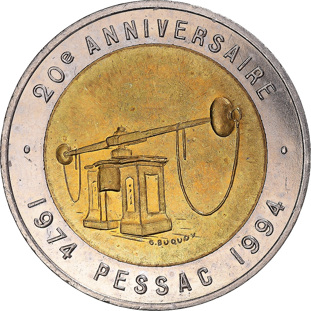 France, Token, Pessac - Union Sportive et Culturelle, 1994, AU(55-58)