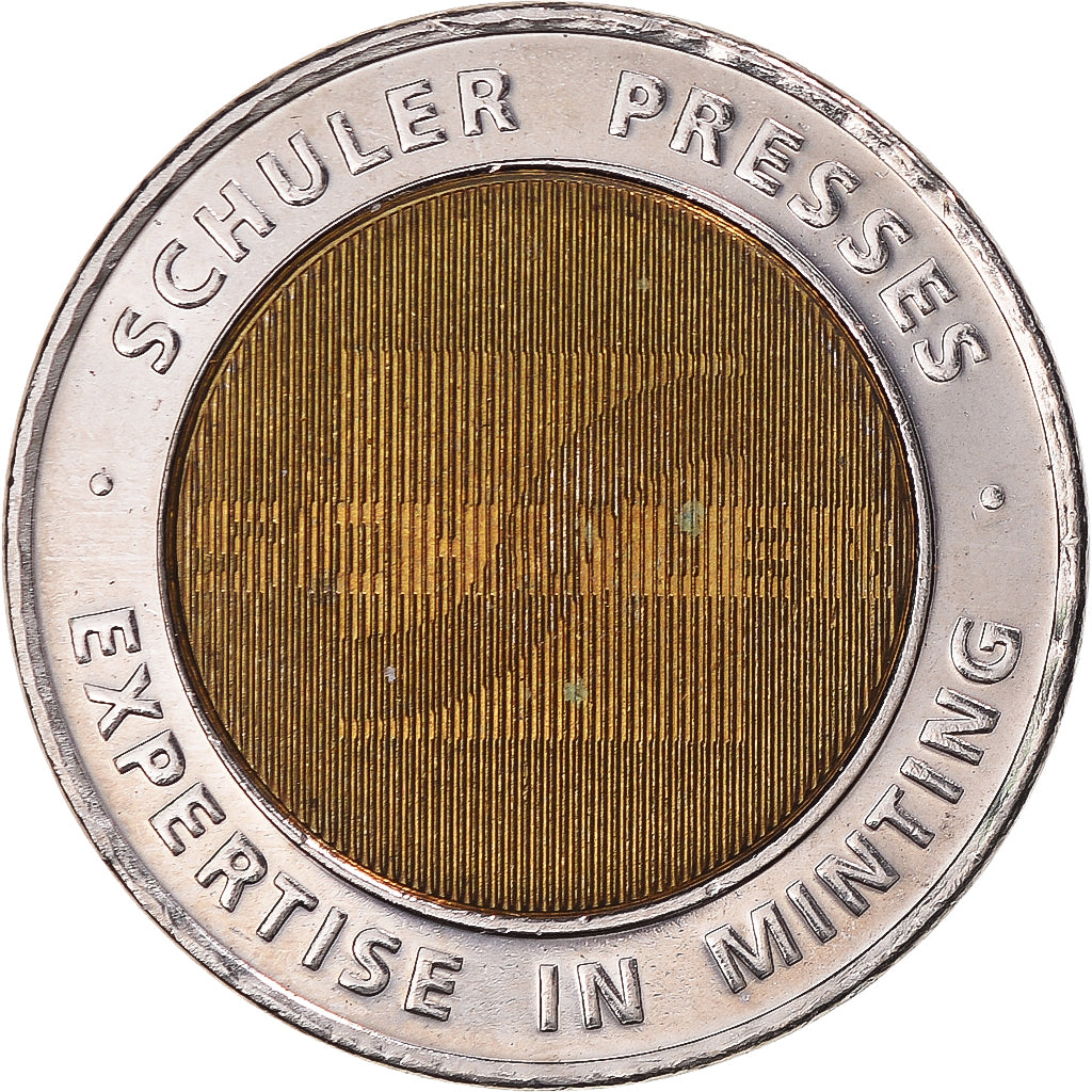 Deutschland, betaalpenning, Schuller presses, VZ, Bi-Metallic