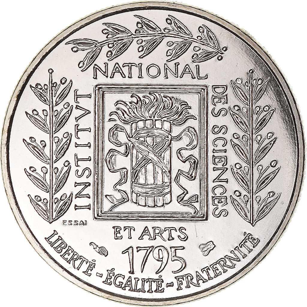 Moneta, Francja, Institut, 1 Franc, 1995, Monnaie de Paris, PRÓBA, MS(65-70)