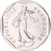 Coin, France, Semeuse, 2 Francs, 1990, MS(64), Nickel, Gadoury:547