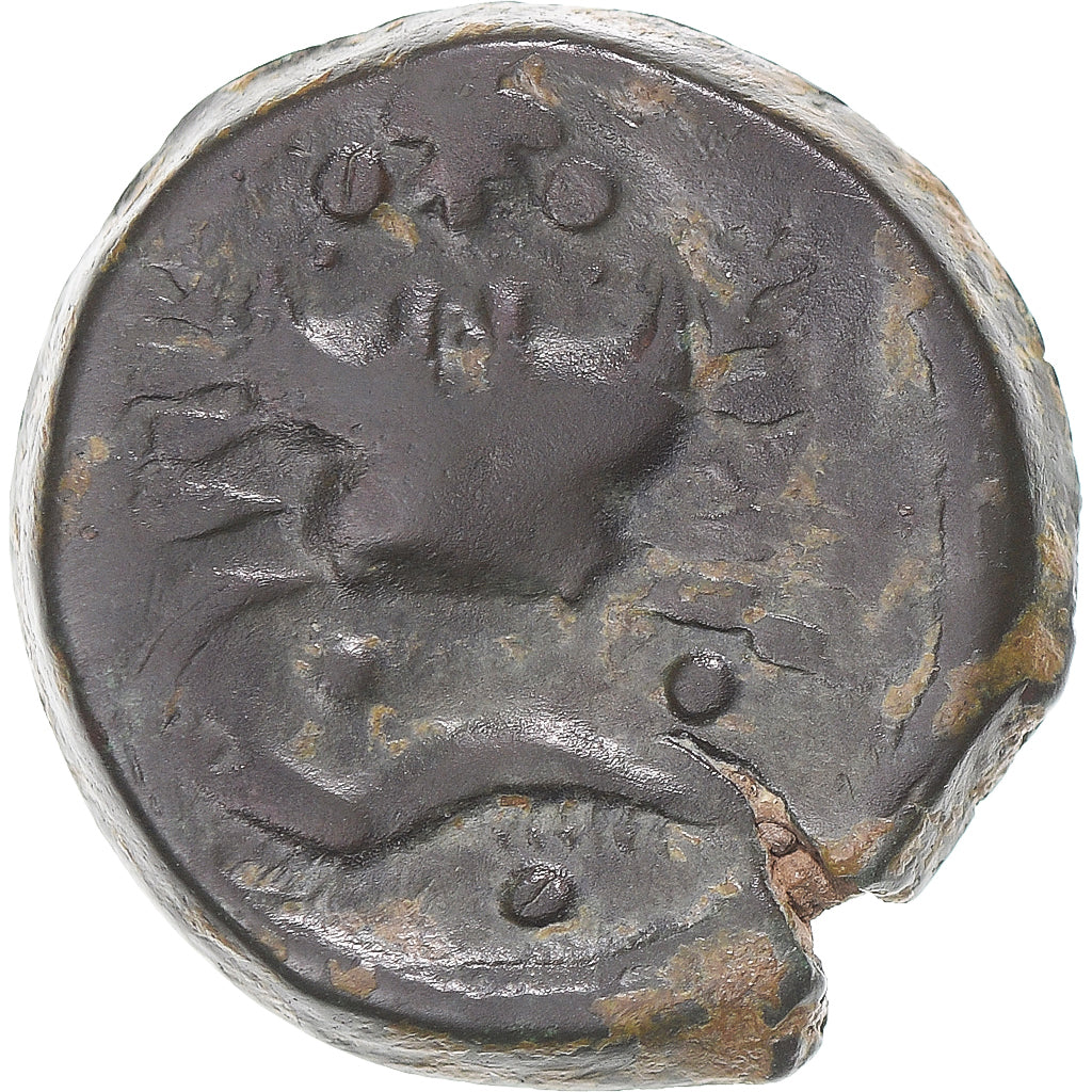 Coin, Sicily, Hemilitron, ca. 415-406 BC, Agrigente, EF(40-45), Bronze