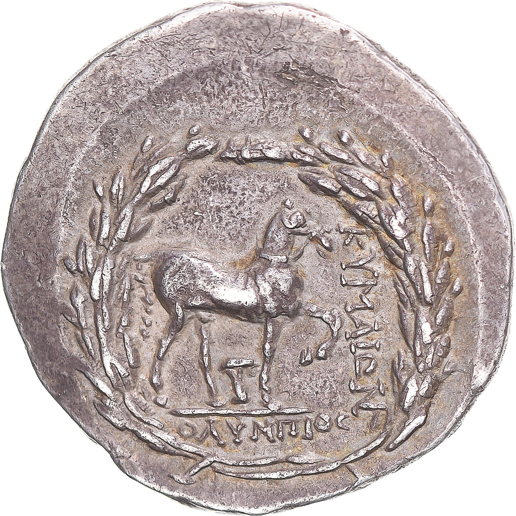 Aeolis, Tetradrachm, ca. 155-143 BC, Kyme, Silber, SS+, BMC:80-1