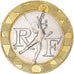 Coin, France, 10 Francs, 1996, MS(63), Bi-Metallic, Gadoury:827