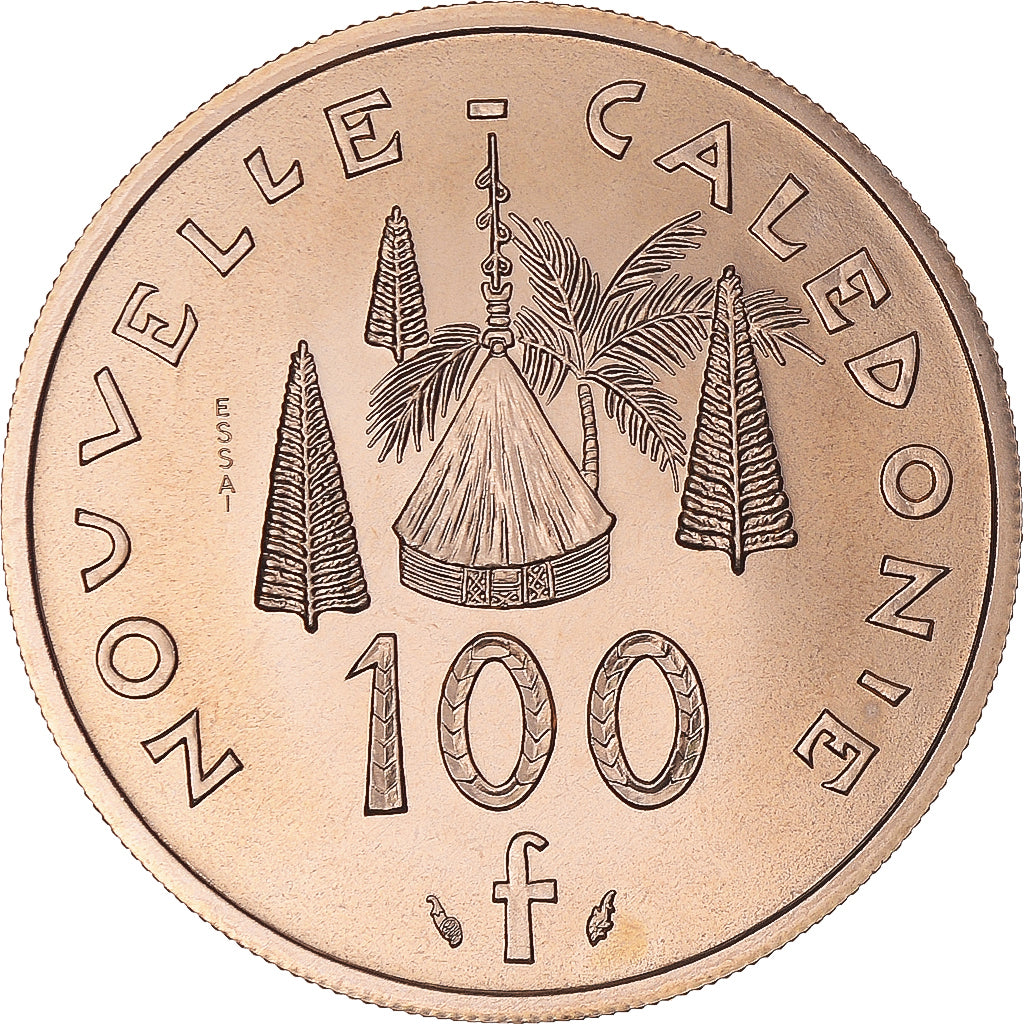 Monnaie, Nouvelle-Calédonie, 100 Francs, 1976, Monnaie de Paris, ESSAI, FDC