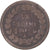 Moneda, Francia, Dupré, Decime, AN 8, Paris, BC+, Cobre, Gadoury:187a