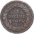 Moneda, Francia, Dupré, Decime, AN 8, Paris, BC+, Cobre, Gadoury:187a