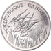 Coin, Gabon, 100 Francs, 1975, Monnaie de Paris, ESSAI, MS(65-70), Nickel, KM:E6