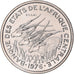 Coin, Gabon, 50 Francs, 1976, Monnaie de Paris, ESSAI, MS(65-70), Nickel, KM:11