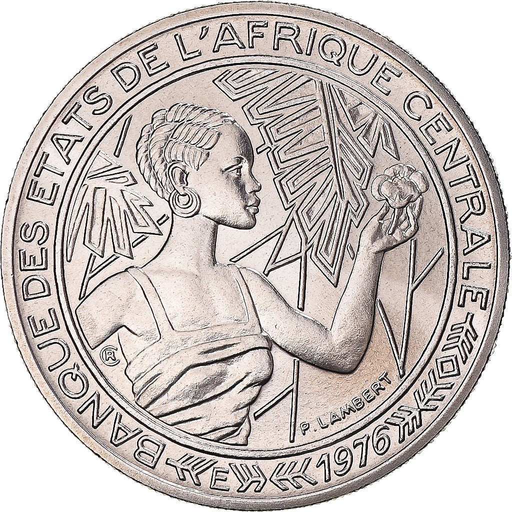 Moneda, Camerún, 500 Francs, 1976, Monnaie de Paris, ESSAI, FDC, Níquel, KM:E9