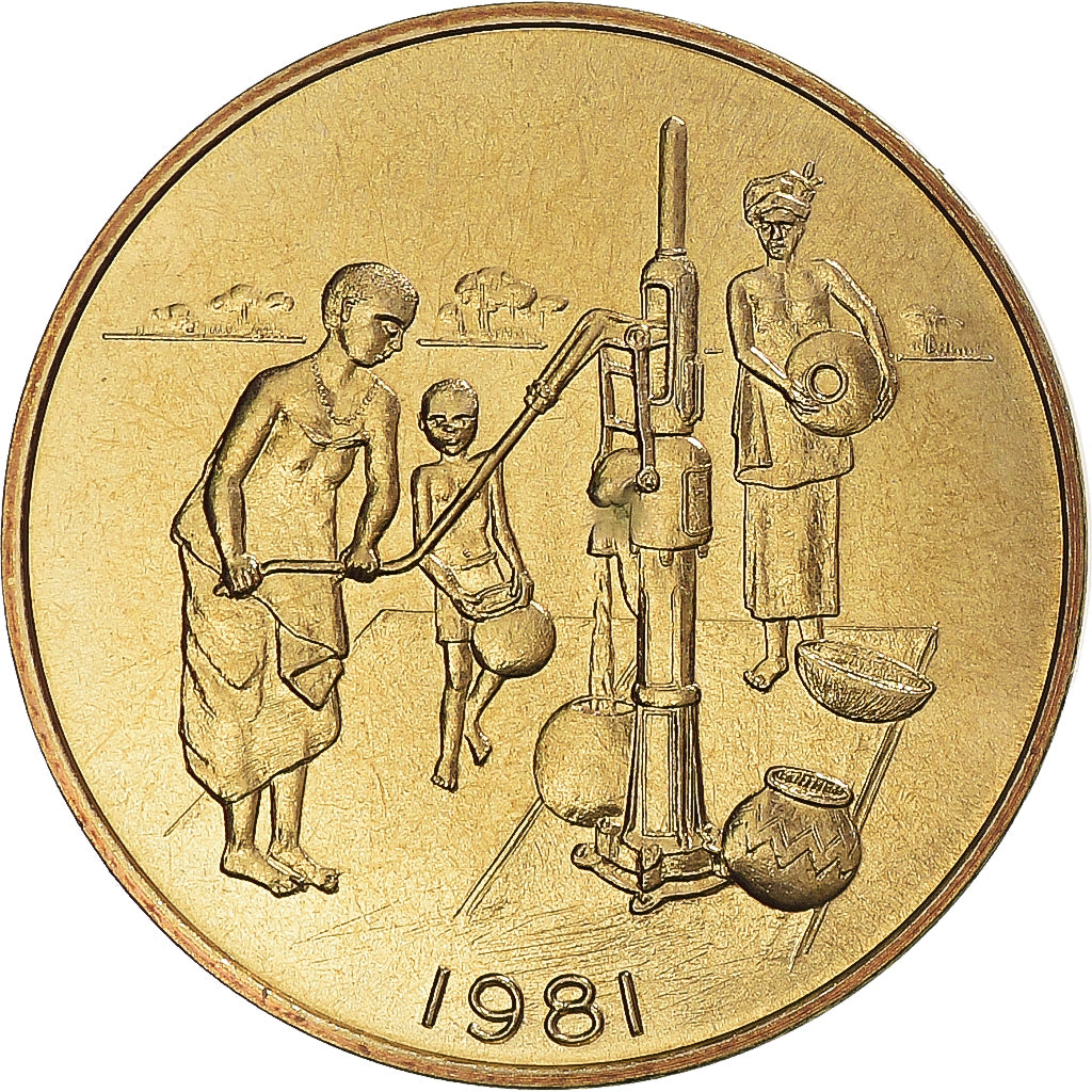 Moneta, Stati dell'Africa occidentale, 10 Francs, 1981, Monnaie de Paris, ESSAI