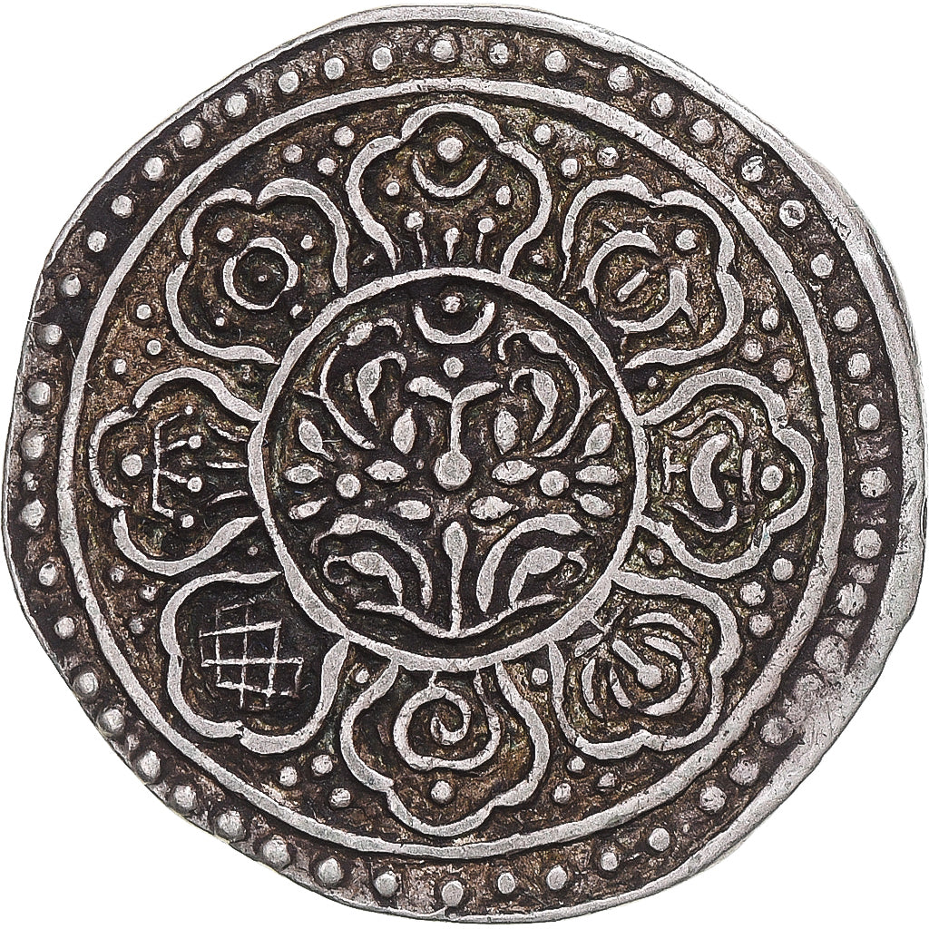 Monnaie, Tibet, 1 Tangka, 1642-1959, Ganden Phodrang, TTB+, Billon, KM:Y13