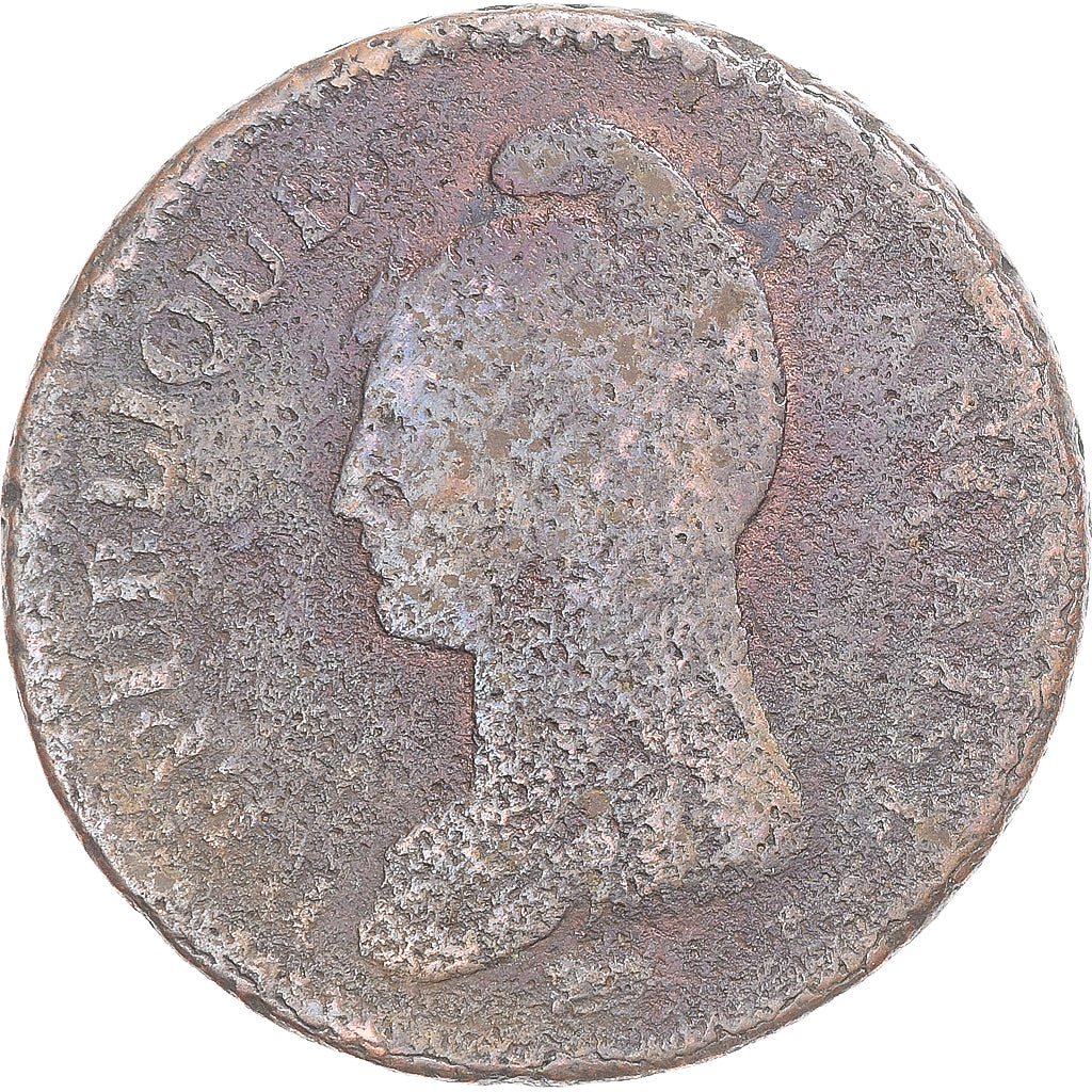 Munten, Frankrijk, Dupré, Decime, Paris, FR, Koper, Gadoury:187/187a