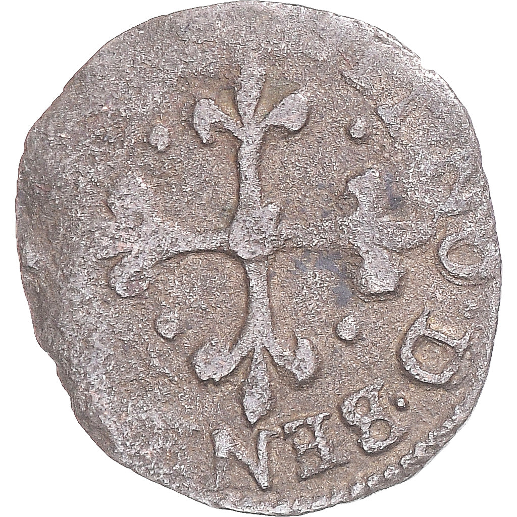 Munten, Frankrijk, Henri III, Liard du Dauphiné, Grenoble, FR+, Billon